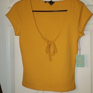 Tie Front Top